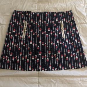Lilly Pulitzer Tate Skirt Swim Lanes Size 4